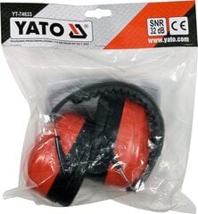 Наушники противошумные SNR 32дБ CE Yato (YT-74633) цена и информация | Защита для лица и головы | hansapost.ee