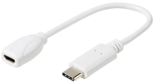 C-tüüpi USB adapter Vivanco – microUSB (37558) hind ja info | Juhtmed ja kaablid | hansapost.ee