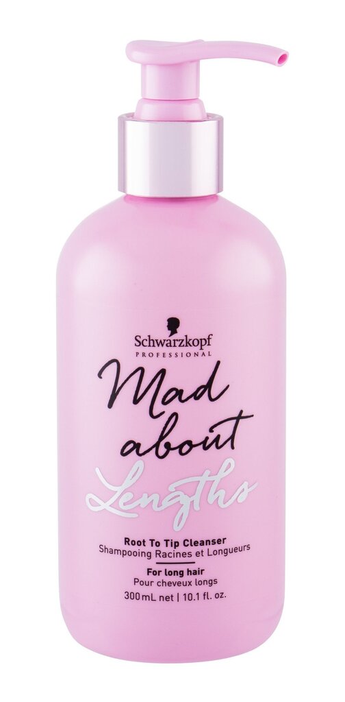 Šampoon pikkadele juustele Schwarzkopf Professional Mad About Lengths 300 ml hind ja info | Šampoonid | hansapost.ee