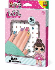 Набор наклеек для ногтей SES L.O.L. цена и информация | Косметика для мам и детей | hansapost.ee