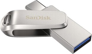 SanDisk Ultra Dual Drive Luxe USB Type-C 512GB - 150MB/s, USB 3.1 Gen 1 цена и информация | Sandisk Компьютерная техника | hansapost.ee