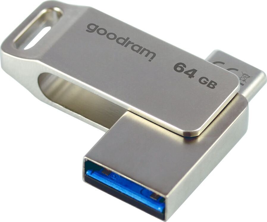 GoodRam ODA3-0640S0R11, 64 GB, USB 3.0 цена и информация | Mälupulgad | hansapost.ee