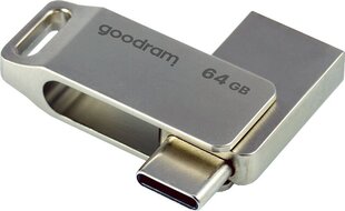 GoodRam ODA3-0640S0R11, 64 GB, USB 3.0 hind ja info | Mälupulgad | hansapost.ee