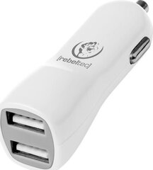 Зарядка Rebeltec RBLAKT00005 USB, 12/24В, 2.1A цена и информация | Зарядные устройства для телефонов | hansapost.ee