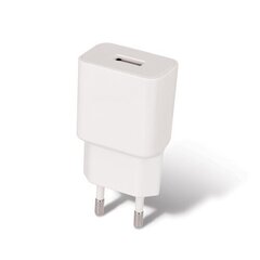 Сетевая зарядка Maxlife MXTC-01 USB + microUSB (1A), белая цена и информация | Зарядные устройства для телефонов | hansapost.ee