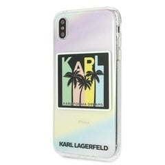 Чехол для телефона Karl Lagerfeld KLHCI65IRKD iPhone Xs Max hardcase Kalifornia Dreams цена и информация | Karl Мобильные телефоны, Фото и Видео | hansapost.ee