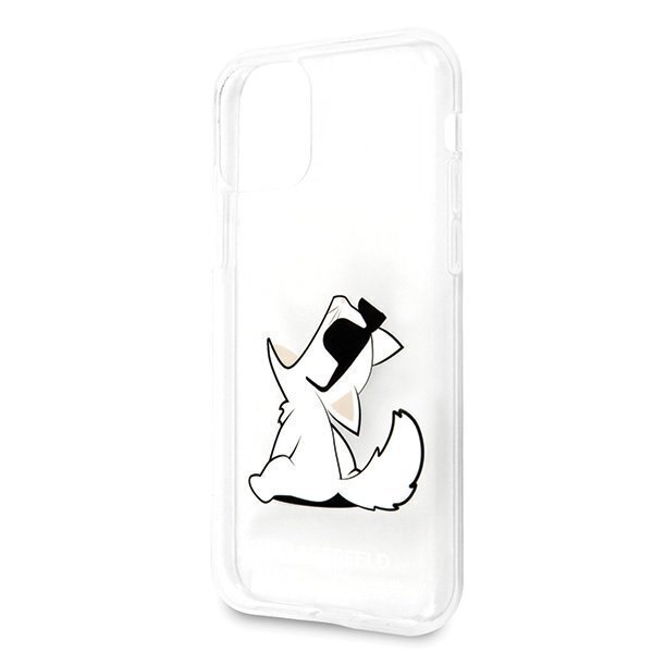 Telefoniümbris Karl Lagerfeld KLHCN58CFNRC iPhone 11 Pro hardcase transparent Choupette Fun цена и информация | Telefonide kaitsekaaned ja -ümbrised | hansapost.ee