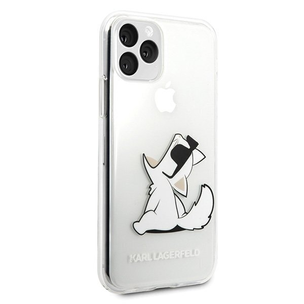 Telefoniümbris Karl Lagerfeld KLHCN58CFNRC iPhone 11 Pro hardcase transparent Choupette Fun цена и информация | Telefonide kaitsekaaned ja -ümbrised | hansapost.ee