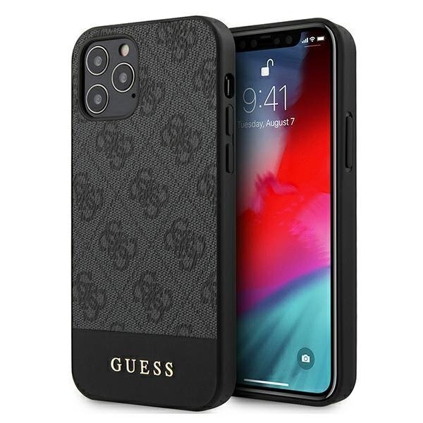 Telefoniümbris Guess GUHCP12LG4GLGR iPhone 12 Pro Max 6,7" цена и информация | Telefonide kaitsekaaned ja -ümbrised | hansapost.ee