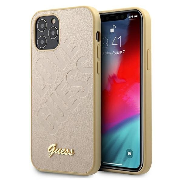 Telefoniümbris Guess GUHCP12LPUILGLG iPhone 12 Pro Max 6,7" цена и информация | Telefonide kaitsekaaned ja -ümbrised | hansapost.ee