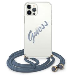 Telefoniümbris Guess GUHCP12LCRTVSBL iPhone 12 Pro Max 6,7'' hind ja info | Telefonide kaitsekaaned ja -ümbrised | hansapost.ee