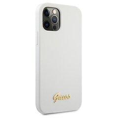 Чехол для телефона Guess GUHCP12LLSLMGWH iPhone 12 Pro Max 6,7 дюйма цена и информация | Чехлы для телефонов | hansapost.ee