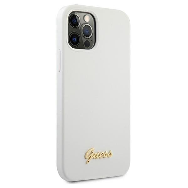 Telefoniümbris Guess GUHCP12LLSLMGWH iPhone 12 Pro Max 6,7" hind ja info | Telefonide kaitsekaaned ja -ümbrised | hansapost.ee
