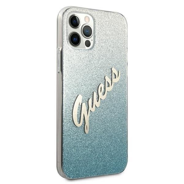 Guess GUHCP12MPCUGLSBL iPhone 12/12 Pro 6,1" цена и информация | Telefonide kaitsekaaned ja -ümbrised | hansapost.ee