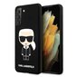 Telefoniümbris Karl Lagerfeld KLHCS21MSLFKBK S21+ G996 цена и информация | Telefonide kaitsekaaned ja -ümbrised | hansapost.ee