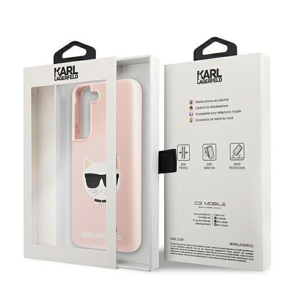 Telefoniümbris Karl Lagerfeld KLHCS22MSLCHPI S22 + S906 цена и информация | Telefonide kaitsekaaned ja -ümbrised | hansapost.ee