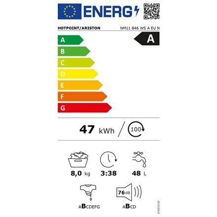 Hotpoint-Ariston NM11846WSAEUN price and information | Pesumasinad | hansapost.ee