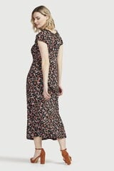 Cellbes длинное платье для женщин MONICA, черное - в цветок цена и информация | Платья | hansapost.ee