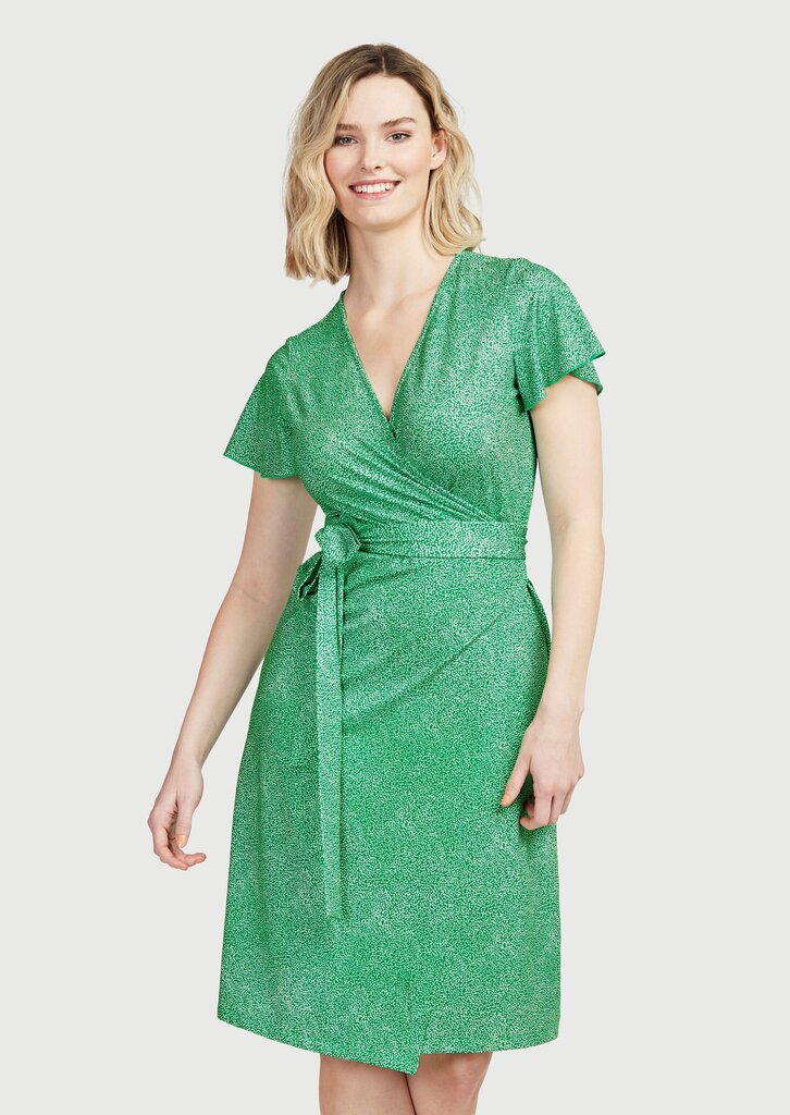 Cellbes naiste kleit ALI, roheline-täpiline hind ja info | Kleidid | hansapost.ee