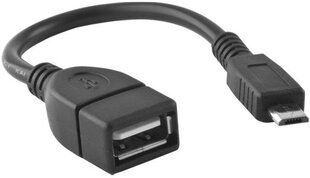 Адаптер Forever Micro USB OTG Host с Micro USB Male на USB Type A (EU Blister) цена и информация | Forever Компьютерная техника | hansapost.ee