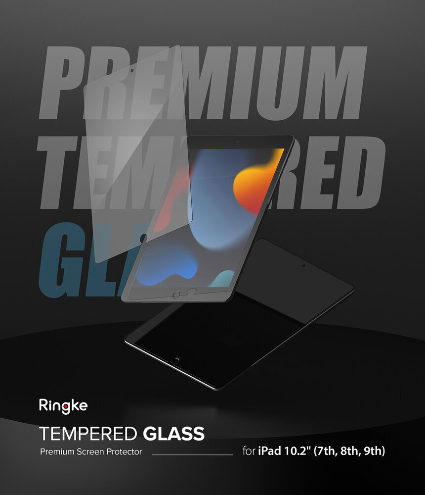 Ringke Invisible Defender ID Glass karastatud klaas iPad 10.2 2019 / 2020 / 2021 hind ja info | Ekraani kaitseklaasid ja kaitsekiled | hansapost.ee