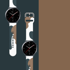 Ремешок запасной Moro для Samsung Galaxy Watch 42 мм, браслет Camo - 1, черный цена и информация | Аксессуары для смарт-часов и браслетов | hansapost.ee