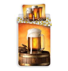 Voodipesukomplekt Beer, 140 x 200 cm + padjapüür 70 x 90 cm hind ja info | Voodipesukomplektid | hansapost.ee