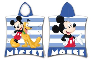 Полотенце с капюшоном Mickey Stripe, 50 x 115 см цена и информация | Полотенца | hansapost.ee