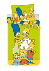 Комплект постельного белья Simpsons Family, 140 x 200 см + наволочка 70 x 90 см цена и информация | Детское постельное бельё | hansapost.ee