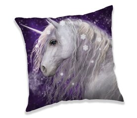 Dekoratiivpadi Unicorn Purple, 40 x 40 cm hind ja info | Padjakatted ja dekoratiivpadjad | hansapost.ee