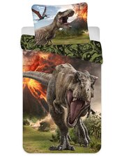 Voodipesukomplekt Jurassic World Volcano, 140 x 200 cm + padjapüür 70 x 90 cm price and information | Children's bed linen | hansapost.ee