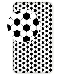 Простынь на резинке Football, 90 x 200 + 25 см цена и информация | Сетки для кроватей | hansapost.ee