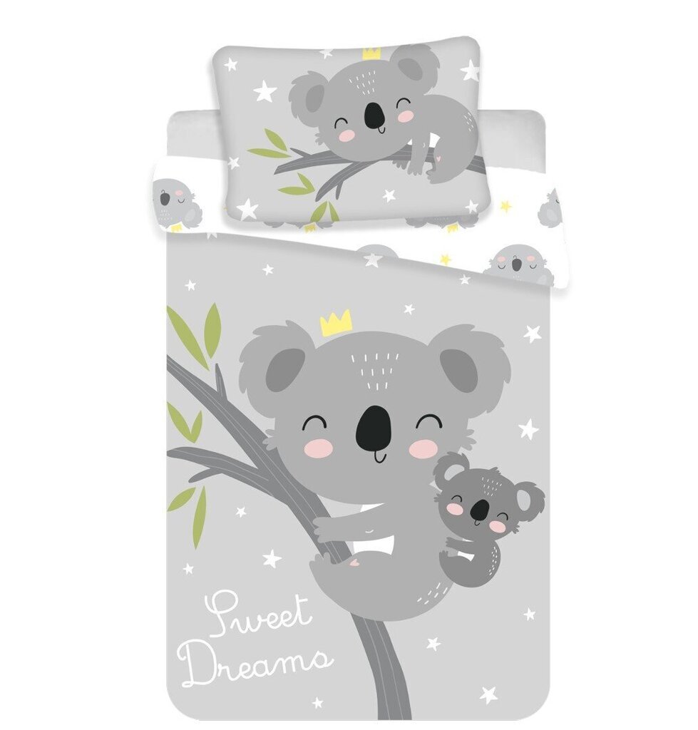 Jerry Fabrics voodipesukomplekt Koala Sweet, 100x135, 2-osaline price and information | Voodipesu | hansapost.ee