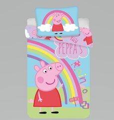 Комплект постельного белья Peppa Pig 100 x 135 см + наволочка 40 x 60 см цена и информация | Детское постельное бельё | hansapost.ee