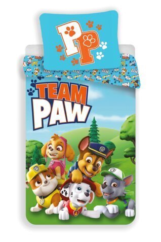 Voodipesukomplekt Paw Patrol, 140 x 200 cm + padjapüür 50 x 70 cm цена и информация | Laste voodipesu | hansapost.ee