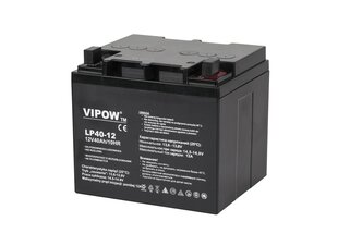 Свинцовый аккумулятор Vipow 12В 40Ач цена и информация | Аккумуляторы | hansapost.ee