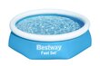 Bassein Bestway Fast Set, 244x61 cm, ilma filtrita hind ja info | Basseinid | hansapost.ee