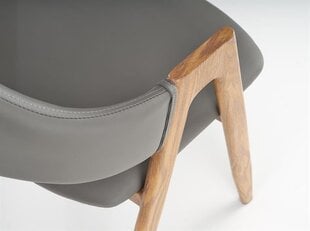 Комплект из 2 стульев Halmar K 247, серый/коричневый цена и информация | Стулья для кухни и столовой | hansapost.ee