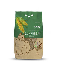 Comfy кукурузный наполнитель для кошек Cornelius Herbal, 7 л цена и информация | Наполнитель для кошек | hansapost.ee