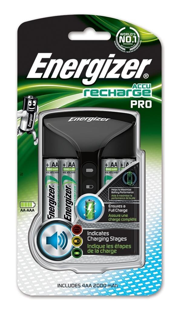 Patareid Energizer 639837 hind ja info | Akupatareide laadijad | hansapost.ee