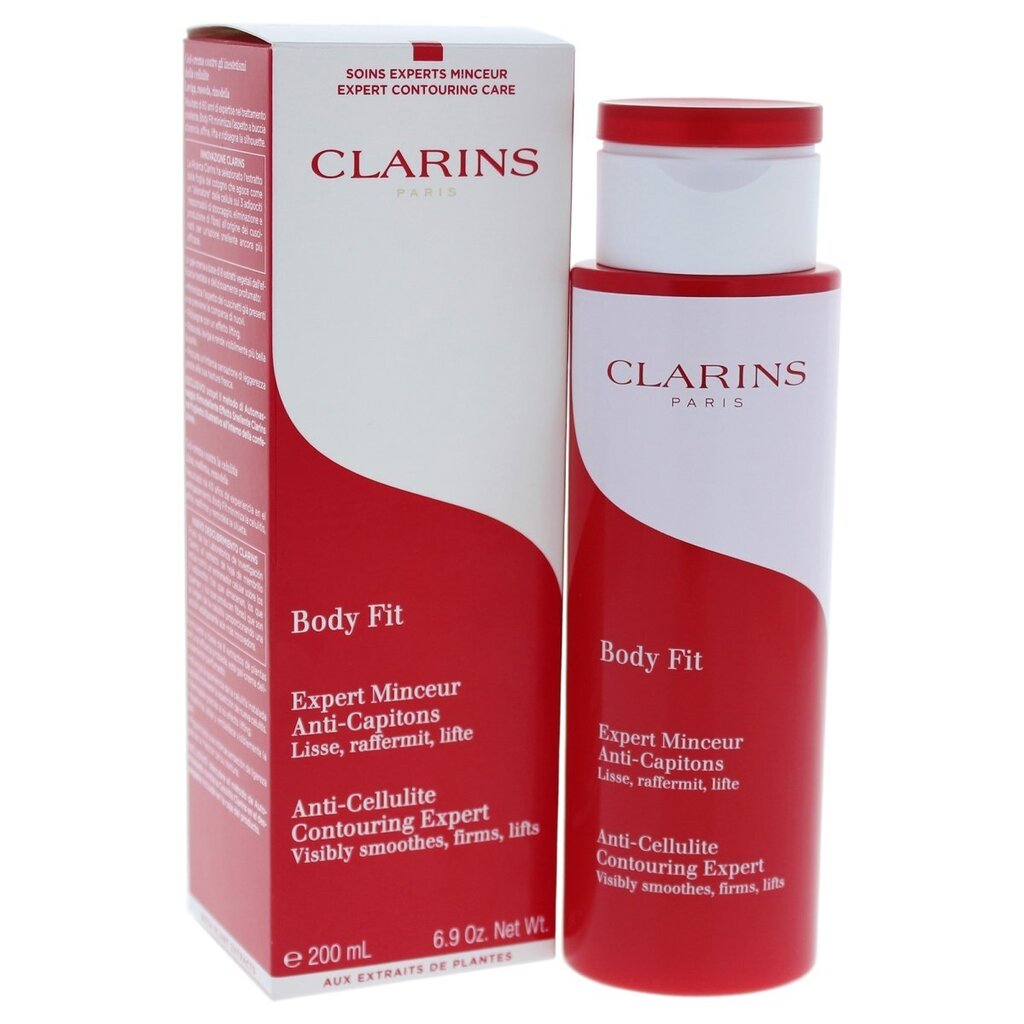 Tselluliidivastane kehahooldustoode Clarins Body Fit 200 ml цена и информация | Nahka pinguldavad tooted | hansapost.ee