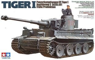 Tamiya - Panzerkamfwagen VI Tiger I Ausfürung E (Sd.Kfz.181) Frühe Produktion, 1/35, 35216 price and information | Blocks and constructors | hansapost.ee