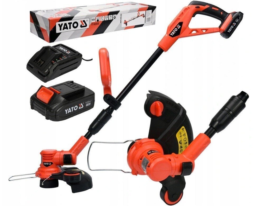 Akutrimmer 18V Li-ion Yato YT-82830 hind ja info | Trimmerid | hansapost.ee