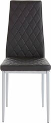 Комплект из 4-х стульев Notio Living Barak, черный цена и информация | Стулья для кухни и столовой | hansapost.ee