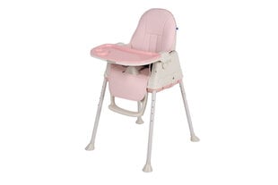 Стульчик для кормления Kikkaboo Creamy 2in1, Pink цена и информация | Стульчики для кормления | hansapost.ee