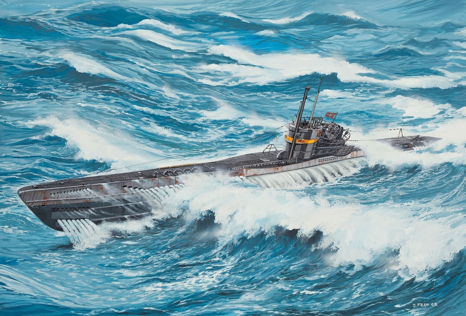 Konstruktor revell - U-Boat Typ VIIC/41, 1/144, 05100 цена и информация | Klotsid ja konstruktorid | hansapost.ee