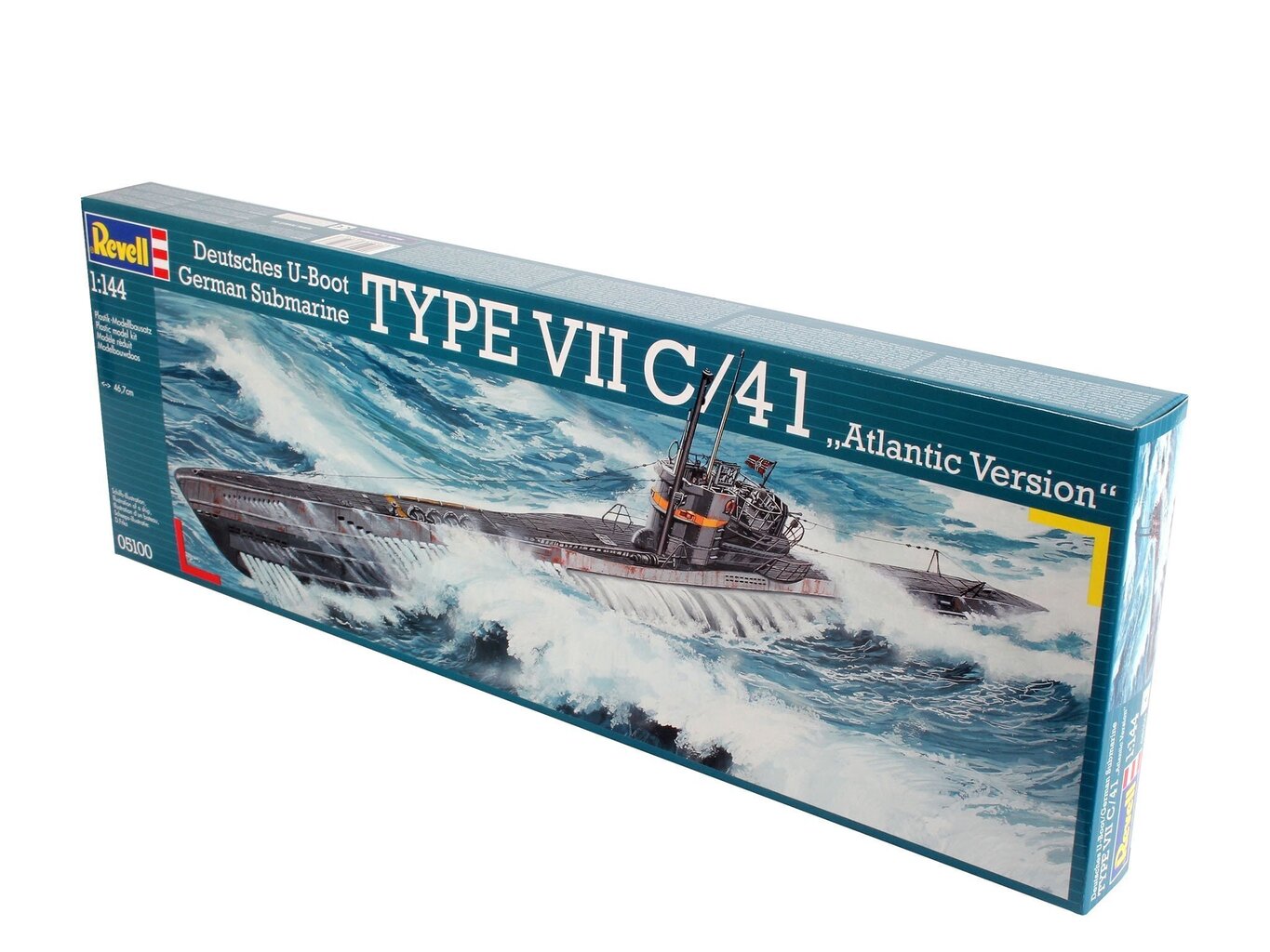 Konstruktor revell - U-Boat Typ VIIC/41, 1/144, 05100 цена и информация | Klotsid ja konstruktorid | hansapost.ee