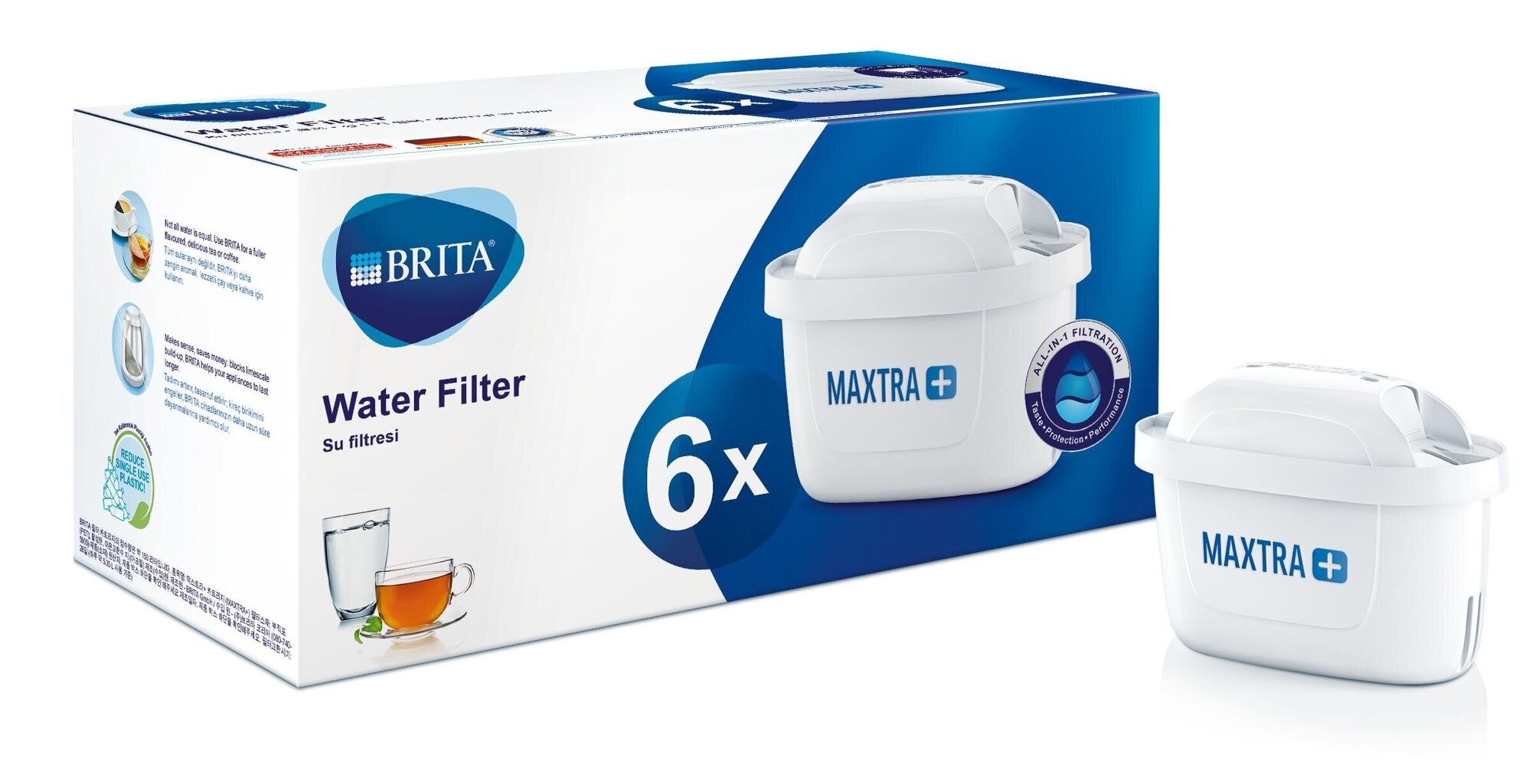 Brita Maxtra, 6 tk hind ja info | Veefilterkannud ja veefiltrid | hansapost.ee