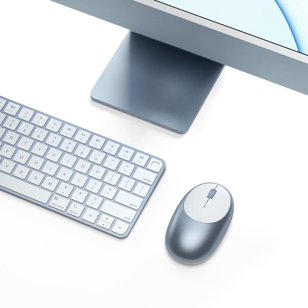 Juhtmevaba hiir Satechi M1 Bluetooth, sinine цена и информация | Arvutihiired | hansapost.ee