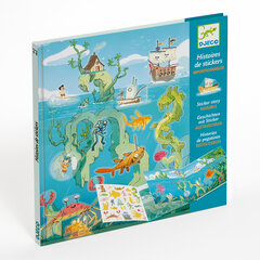 Kleepsulugu - Seiklused merel, DJECO DJ08953 hind ja info | Arendavad laste mänguasjad | hansapost.ee
